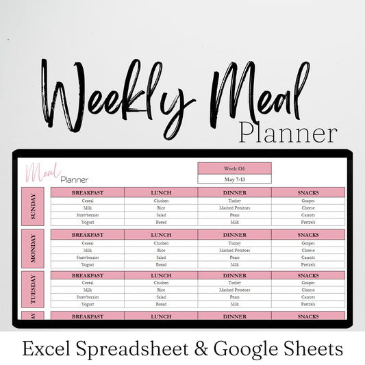 Weekly Meal Planner