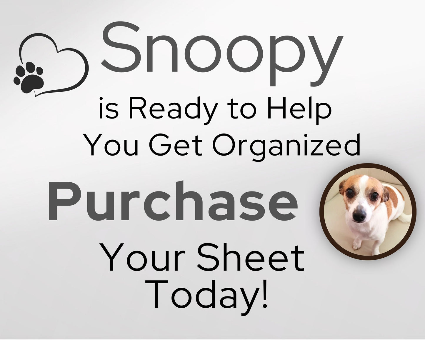 Brain Dump Planner Spreadsheet | Productivity Organizer, Task Tracker & Goal Planning Template