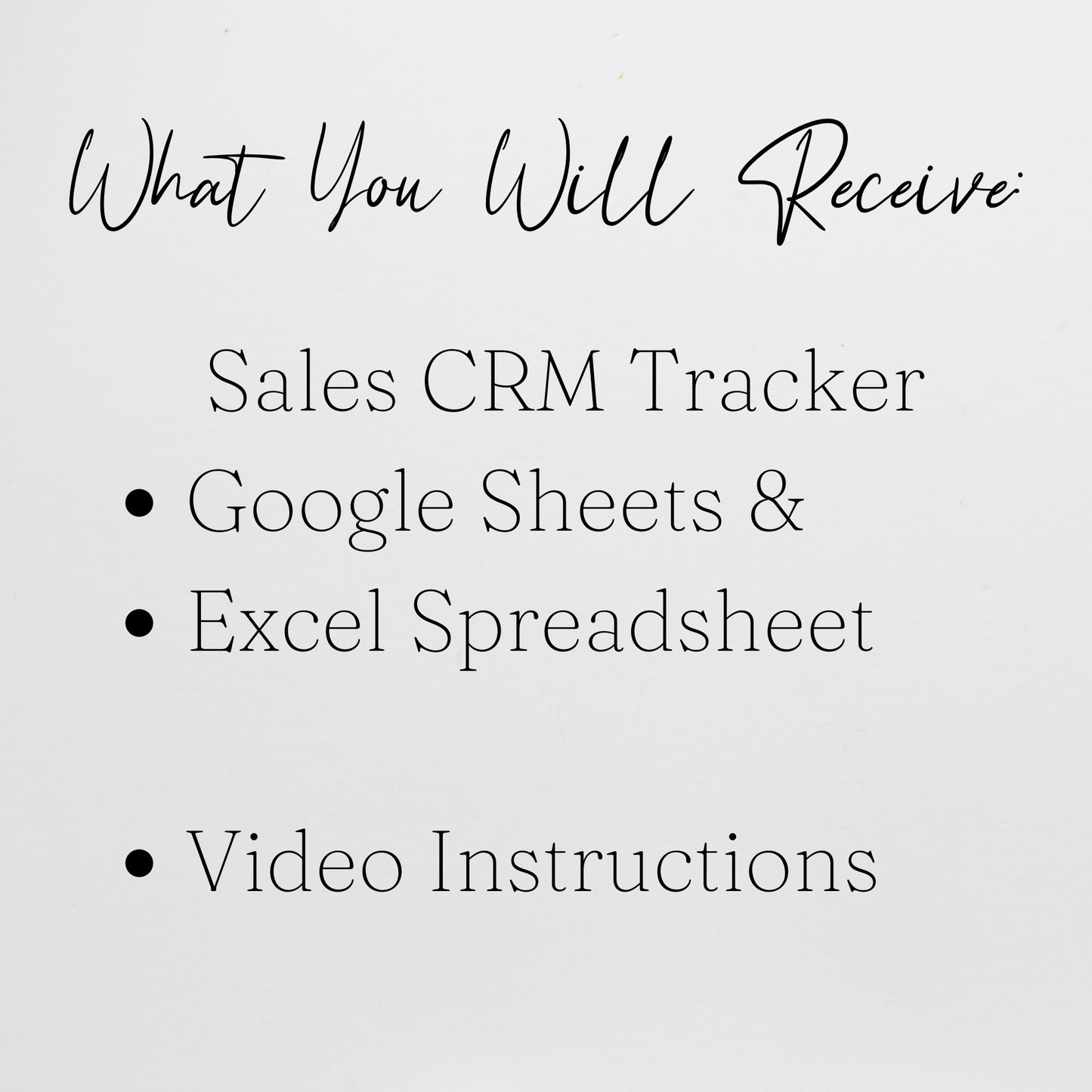 Sales CRM Template Google Sheets Excel Spreadsheet