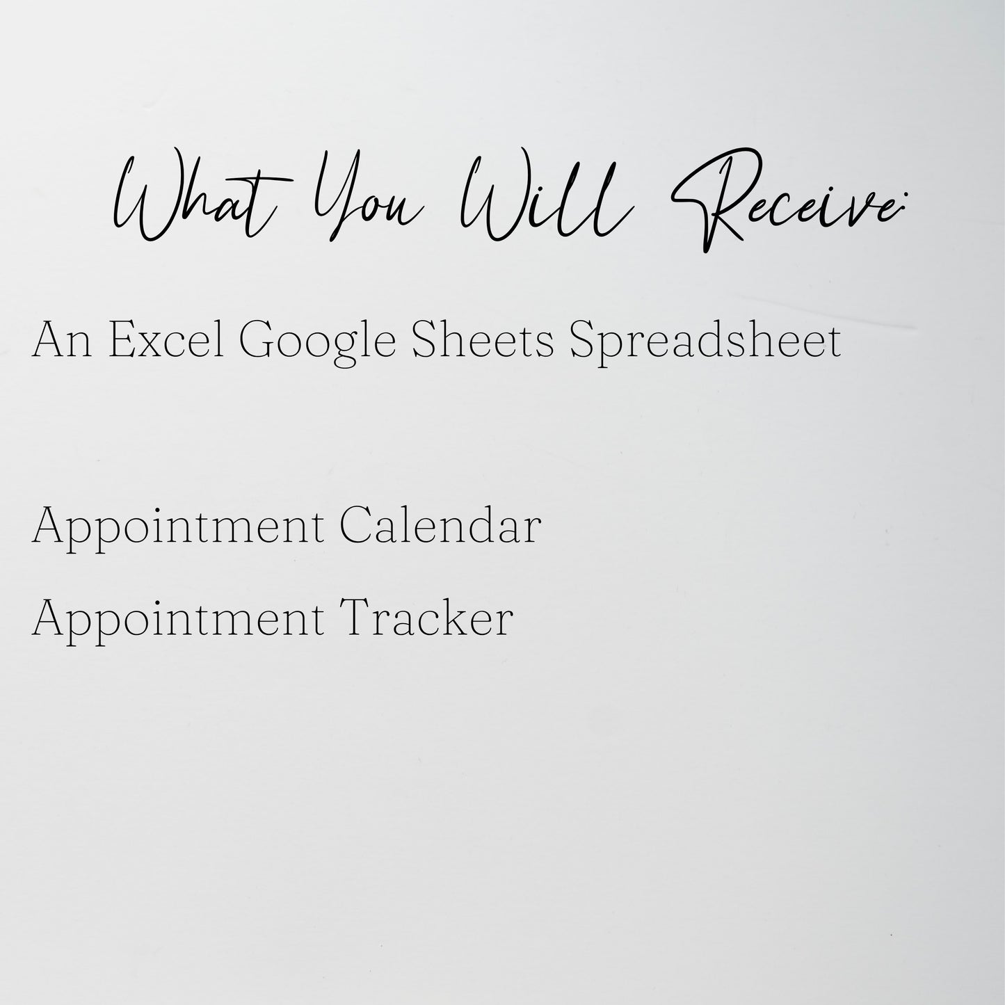 Pet Business Appointment Tracker Google Sheet and Excel Spreadsheet