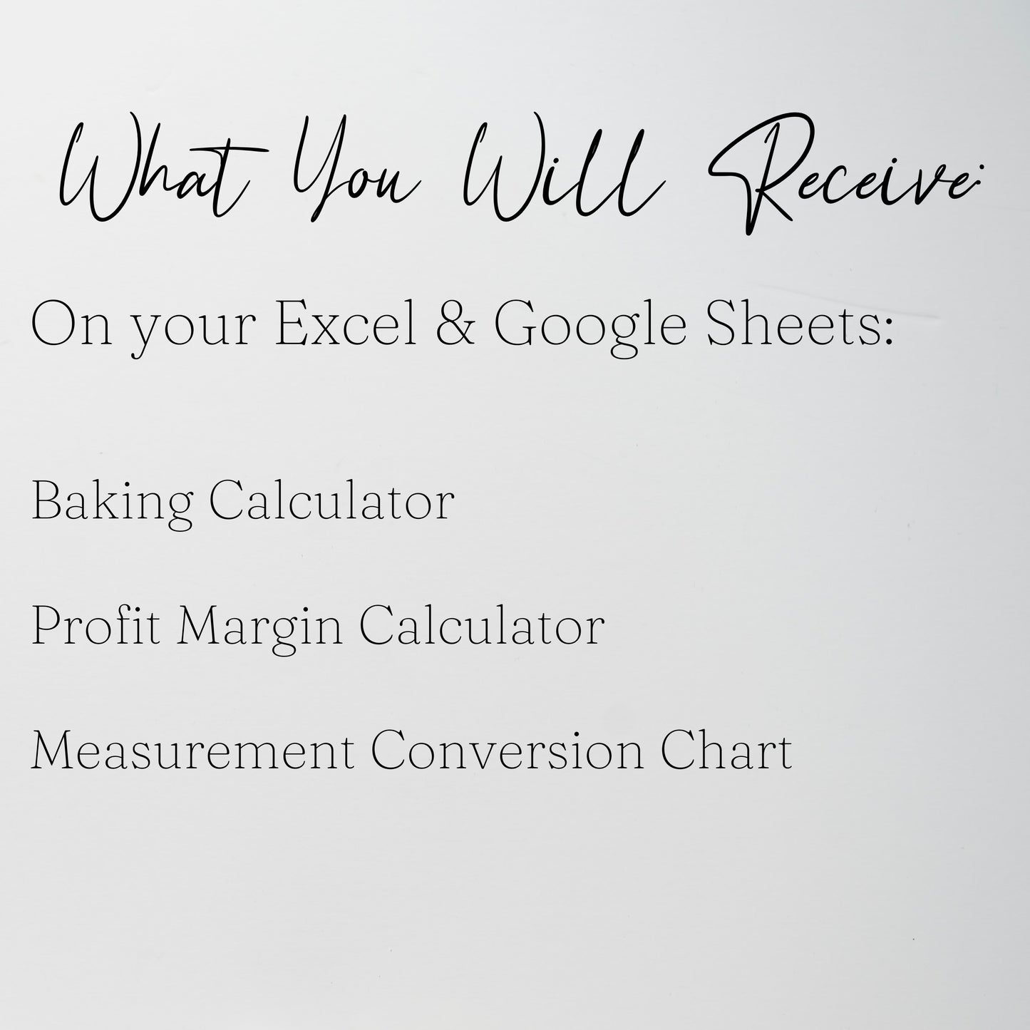 Baking Calculator Template Google Sheet and Excel Spreadsheet