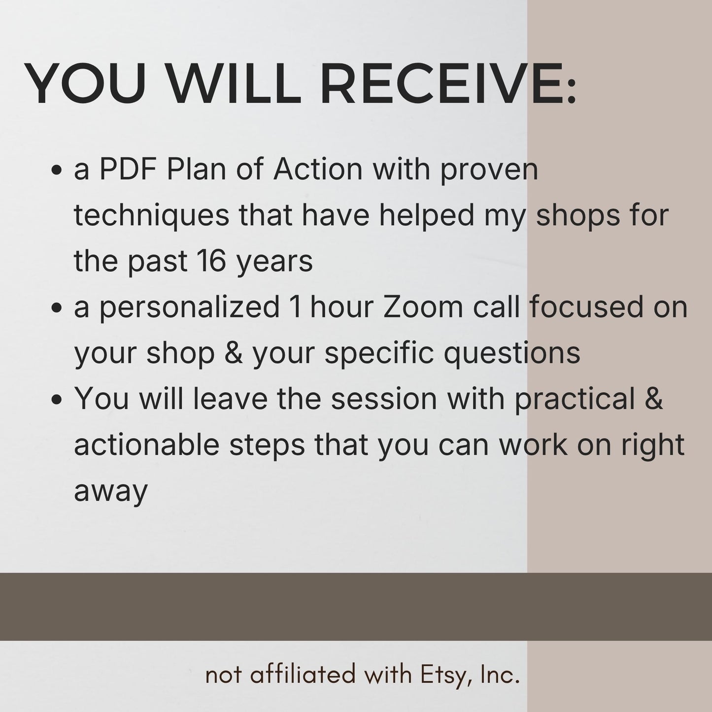 Etsy Coaching: SEO, Shop Audit & Growth Strategy  | Etsy Consultant for SEO, Listing Optimization, Marketing & Scaling