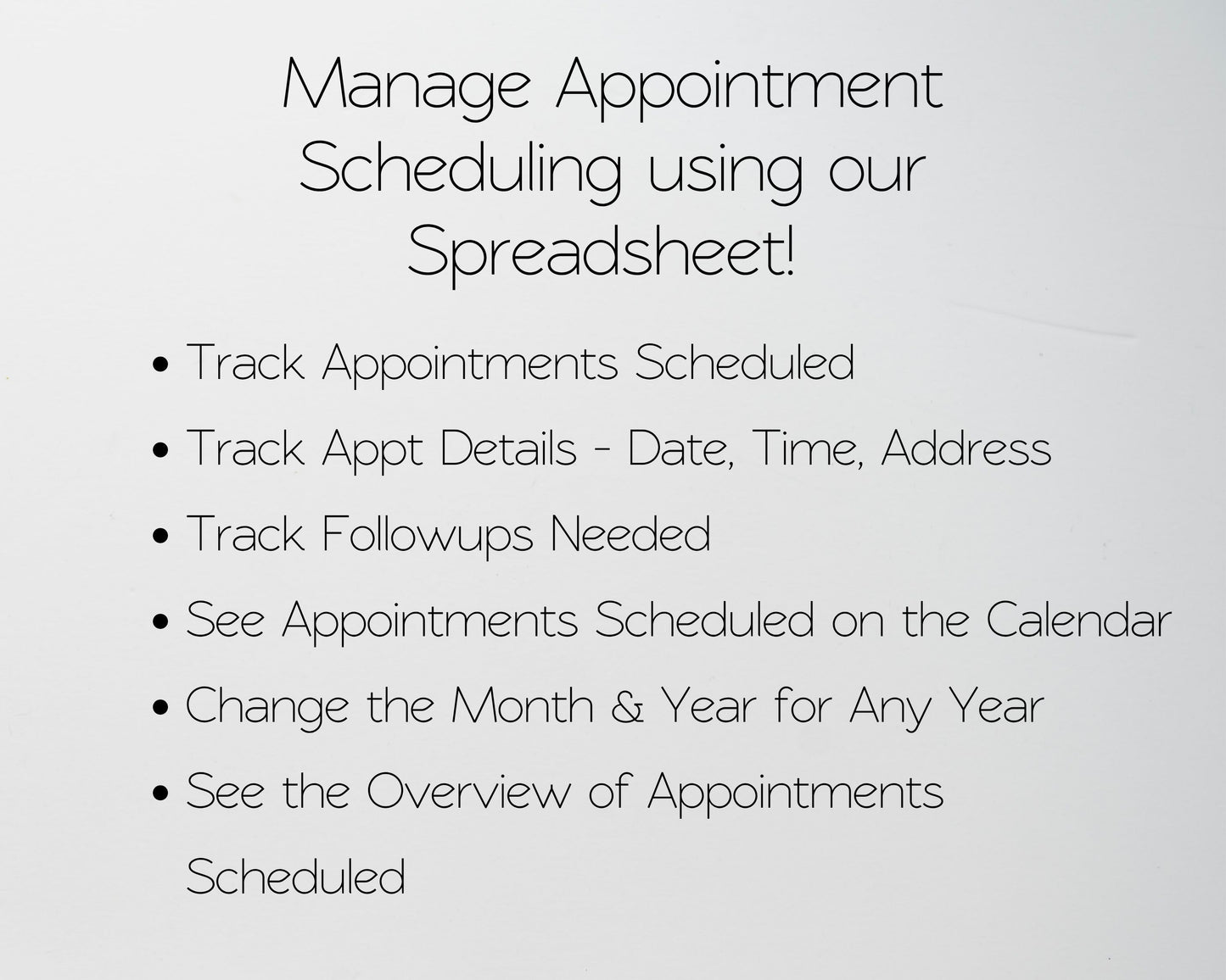 Medical Appointment Scheduler Google Sheets Template | Patient Appointment Tracker & Healthcare Scheduling Spreadsheet