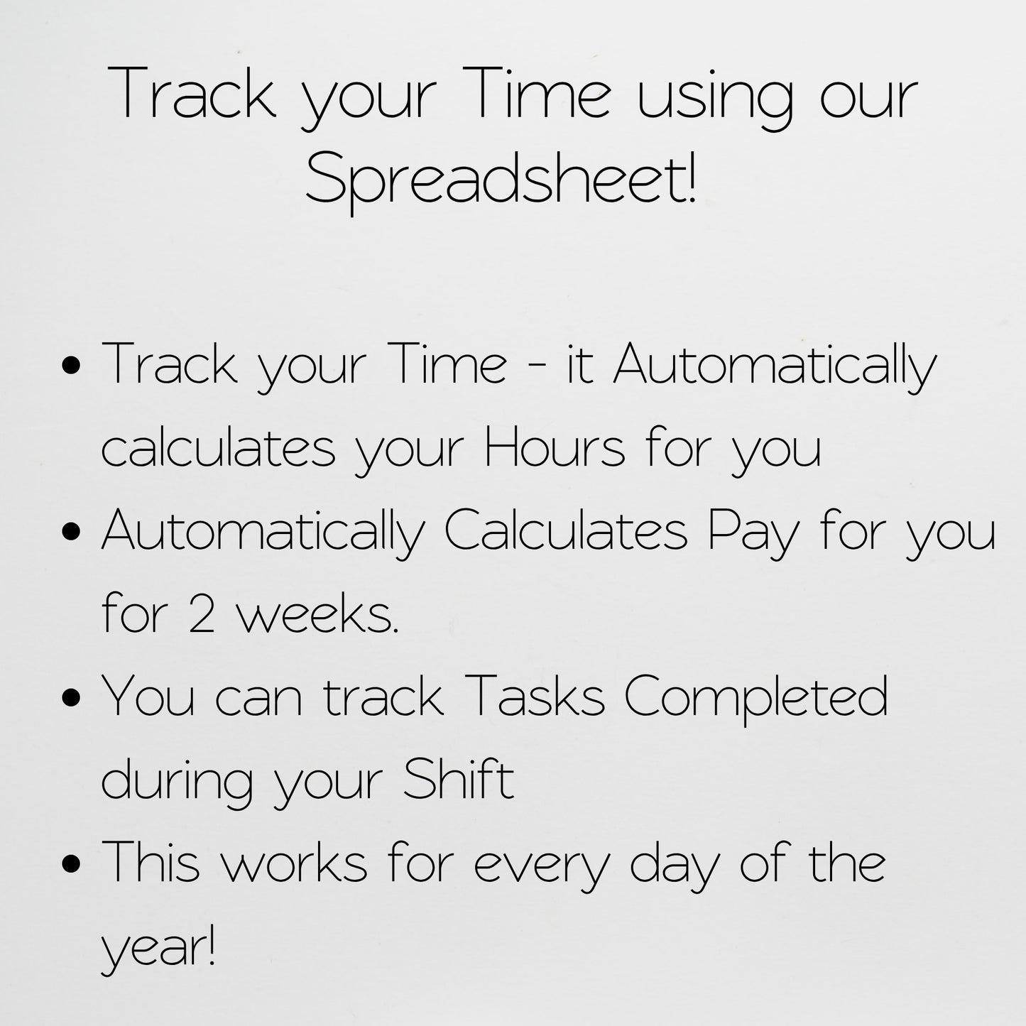 Time Sheet Template Google Sheets and Excel Spreadsheet