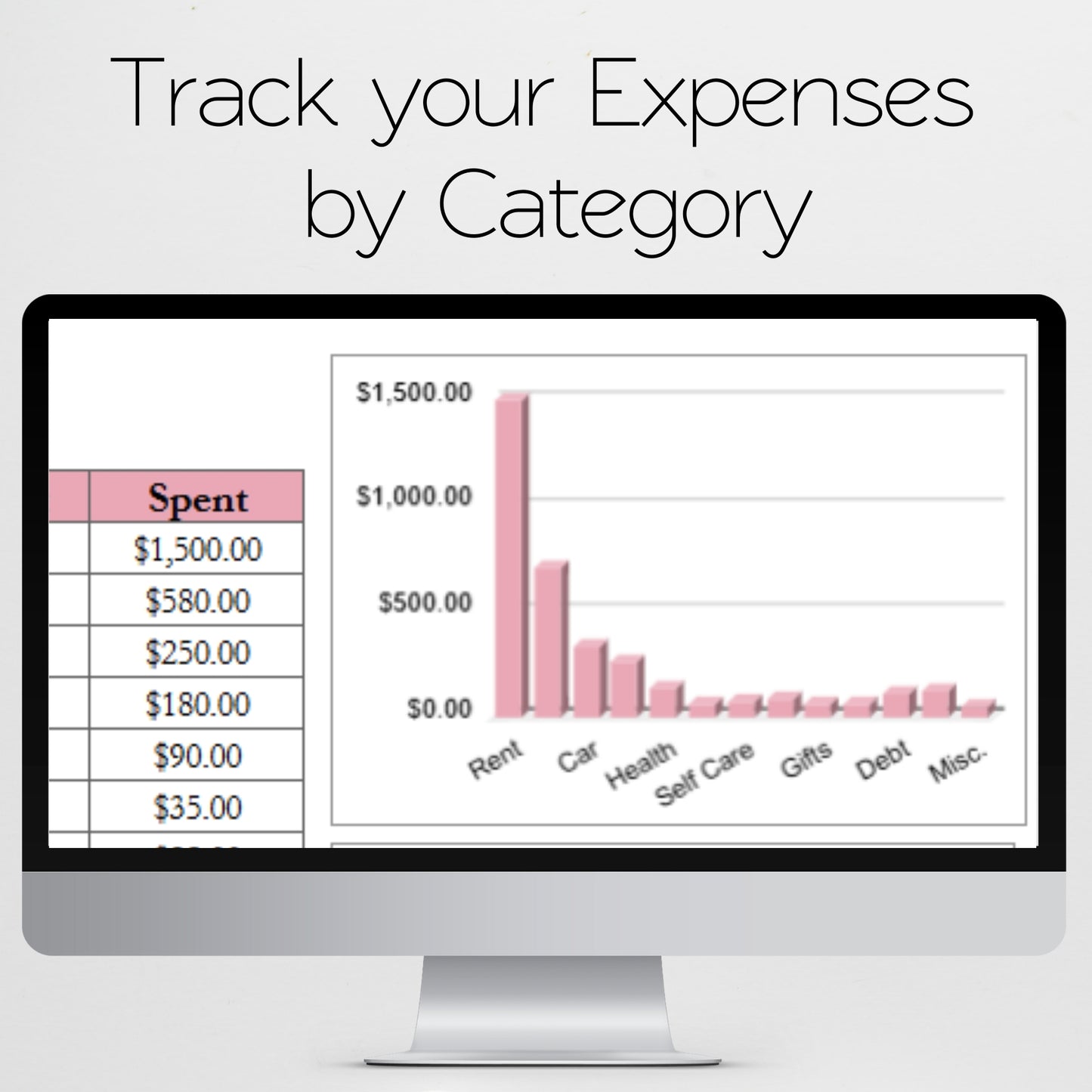 Budget Planner Template Google Sheets and Excel Spreadsheet