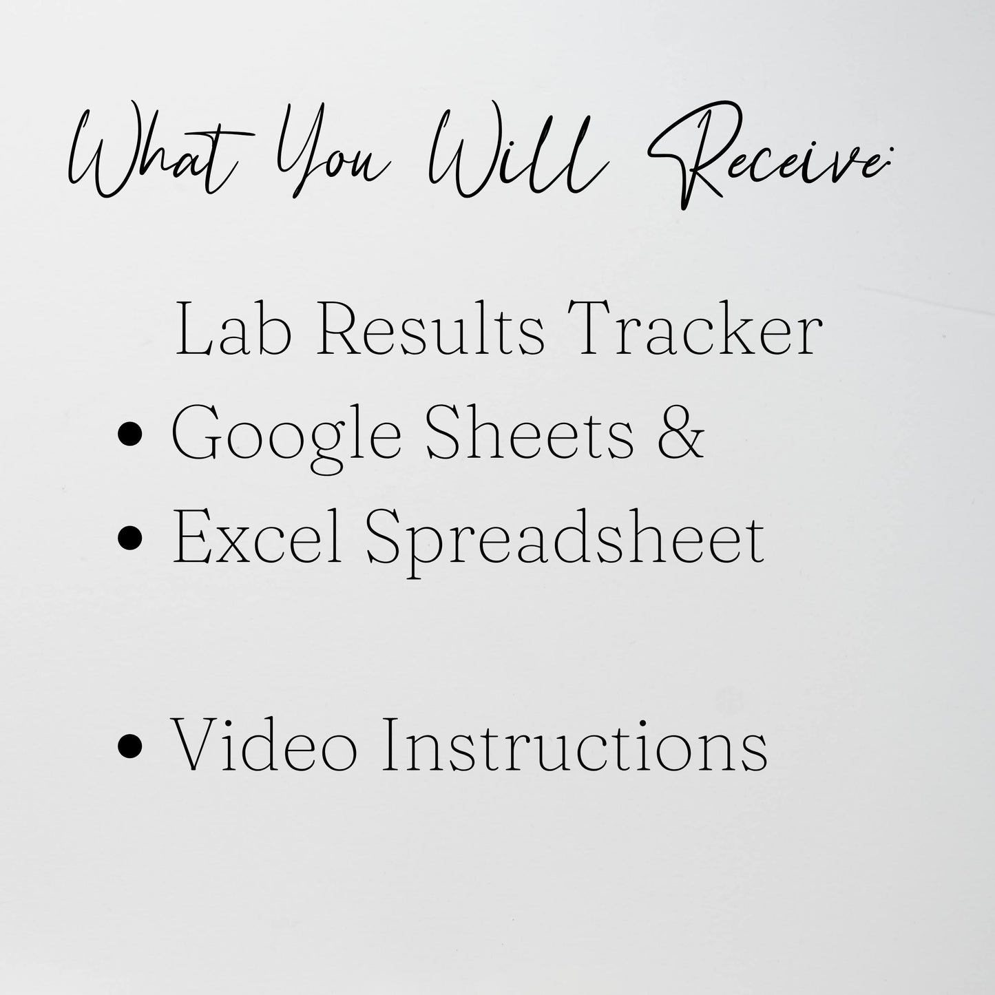 Lab Results Tracker Template | Google Sheets & Excel Spreadsheet for Bloodwork, Health & Medical Tracking