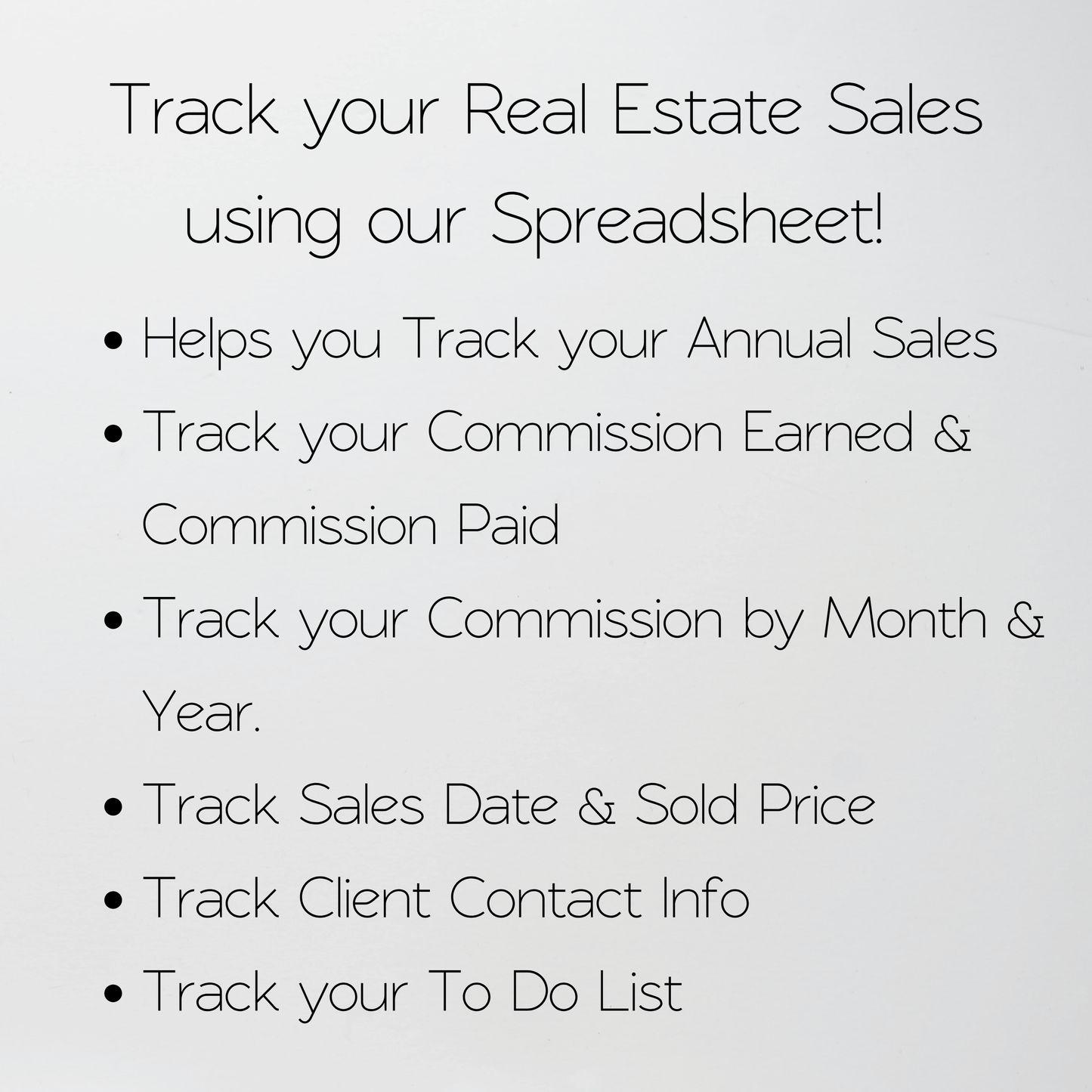 Real Estate Sales Tracker Template Google Sheets Excel Spreadsheet