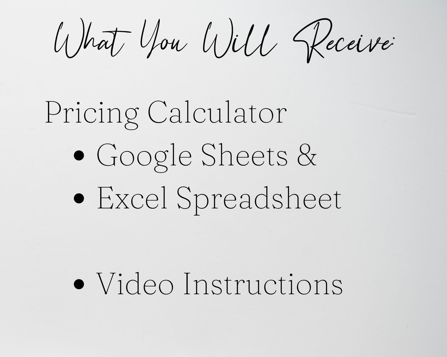 Pricing Calculator Spreadsheet | Google Sheets & Excel Business Template | Easily Price your Products & Know Profit Margin