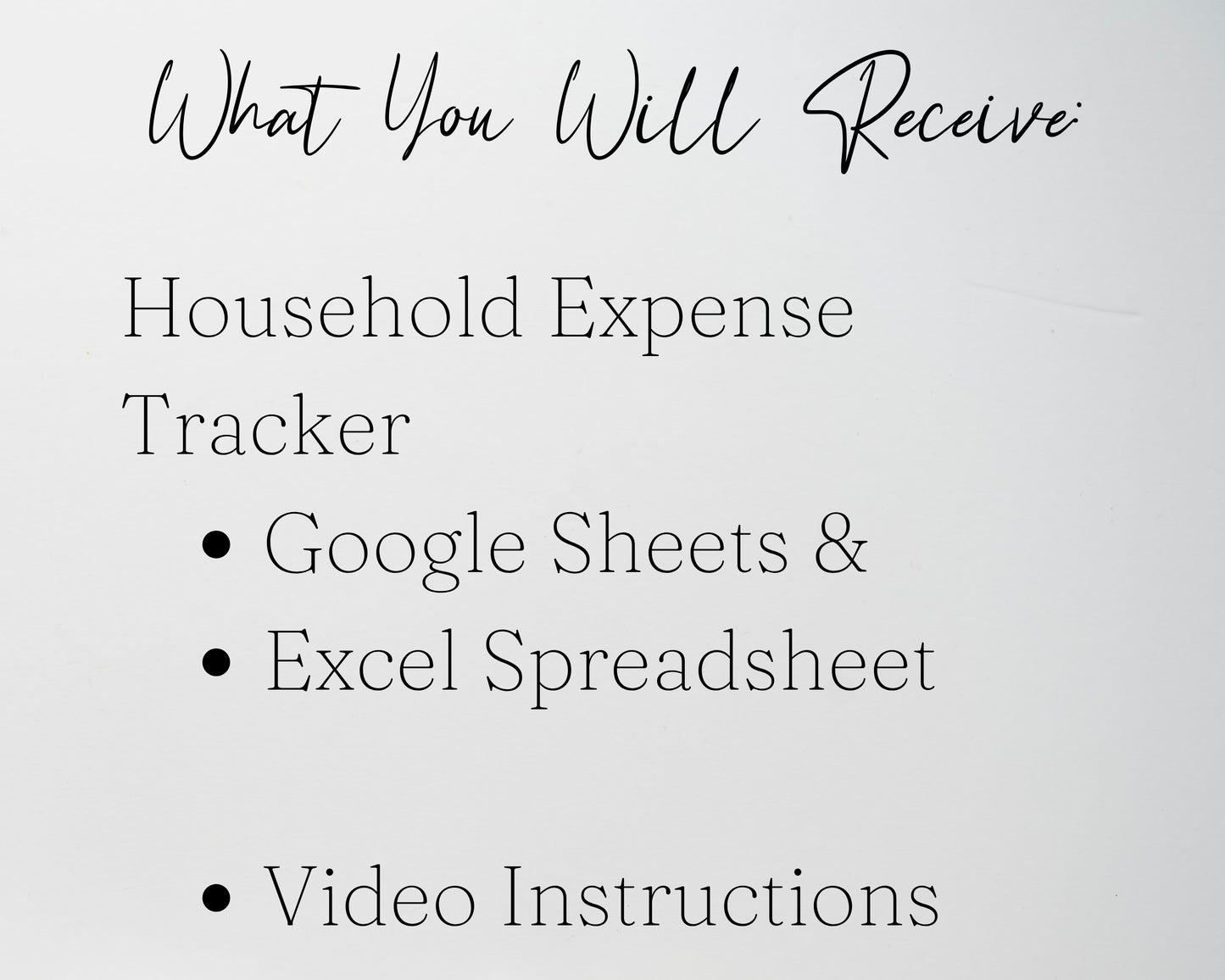 Household Expense Tracker Google Sheets and Excel Spreadsheet Template - Family, Couples Spending Tracker and Budget for Home Expenses