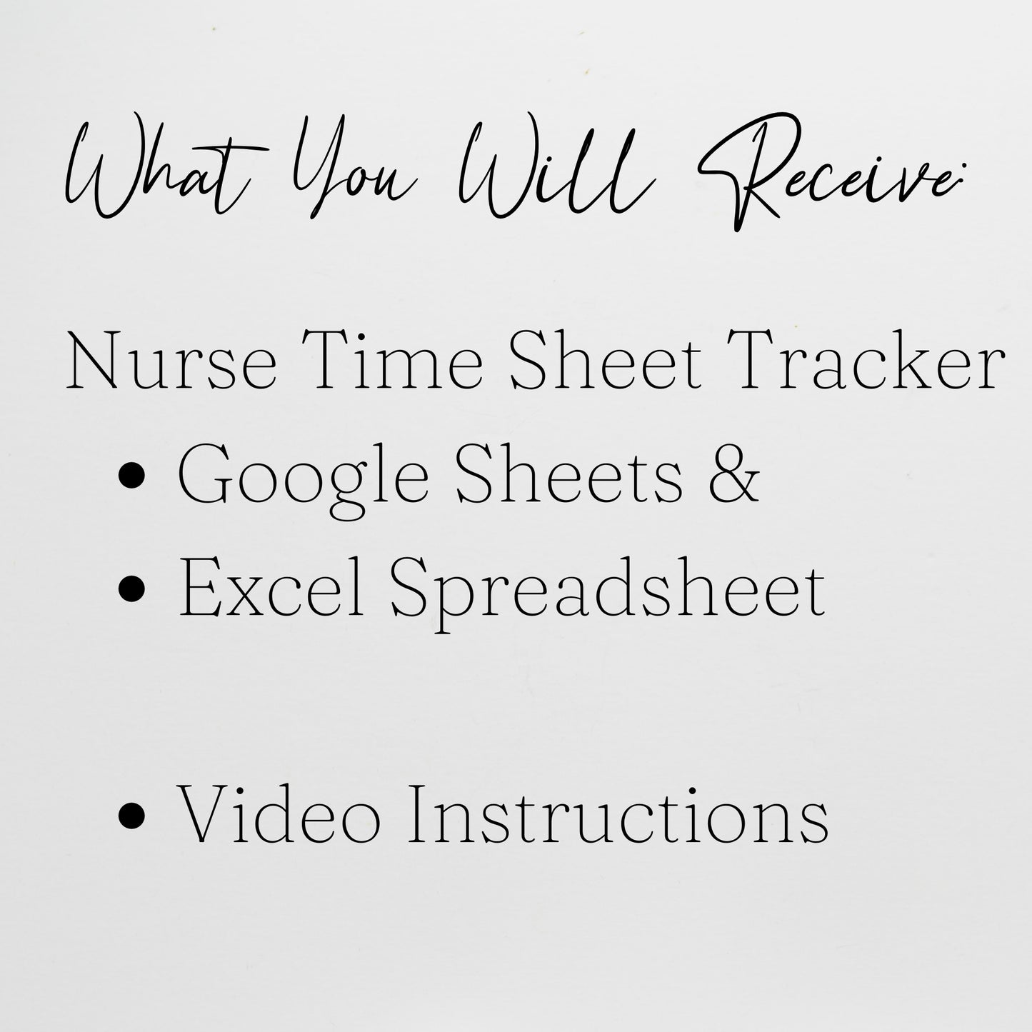 Nurse Time Sheet Spreadsheet Template Google Sheets and Excel Spreadsheet