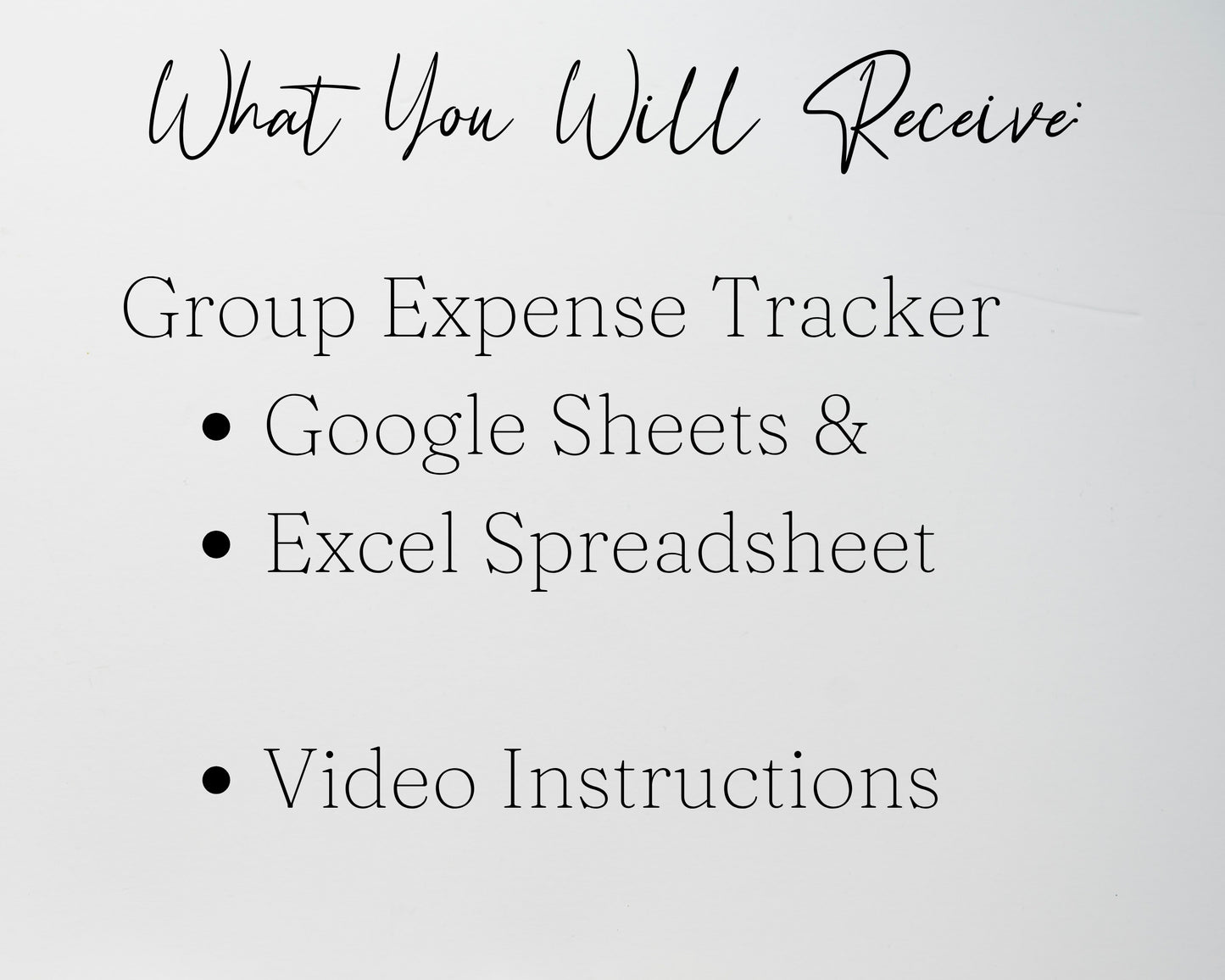 Group Expense Tracker Spreadsheet (Google Sheets & Excel) | Shared Travel Budget Template for Teams, Friends & Group Trips