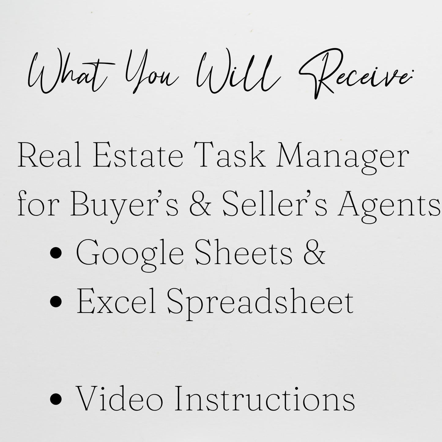 Real Estate Task Tracker Template Google Sheets Excel Spreadsheet