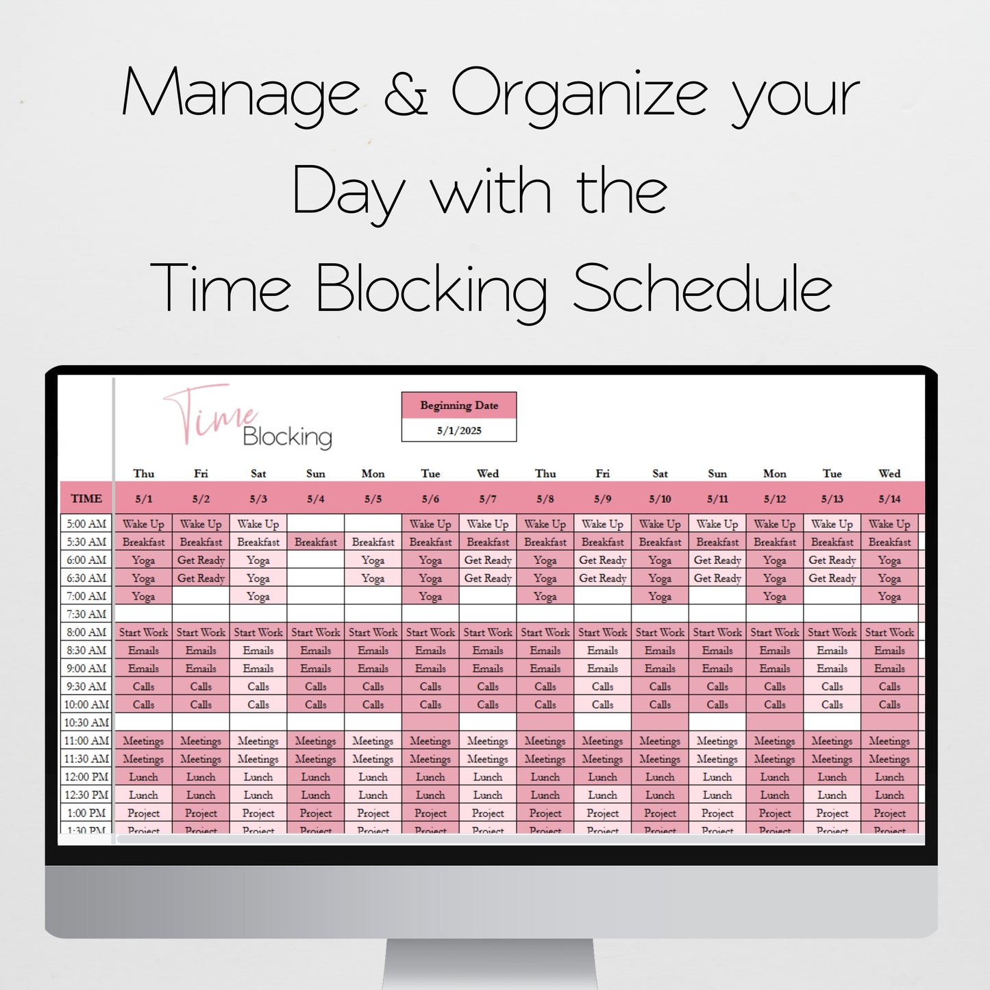 Employee Management Template Planner for Small Business Google Sheet and Excel Spreadsheet Bundle