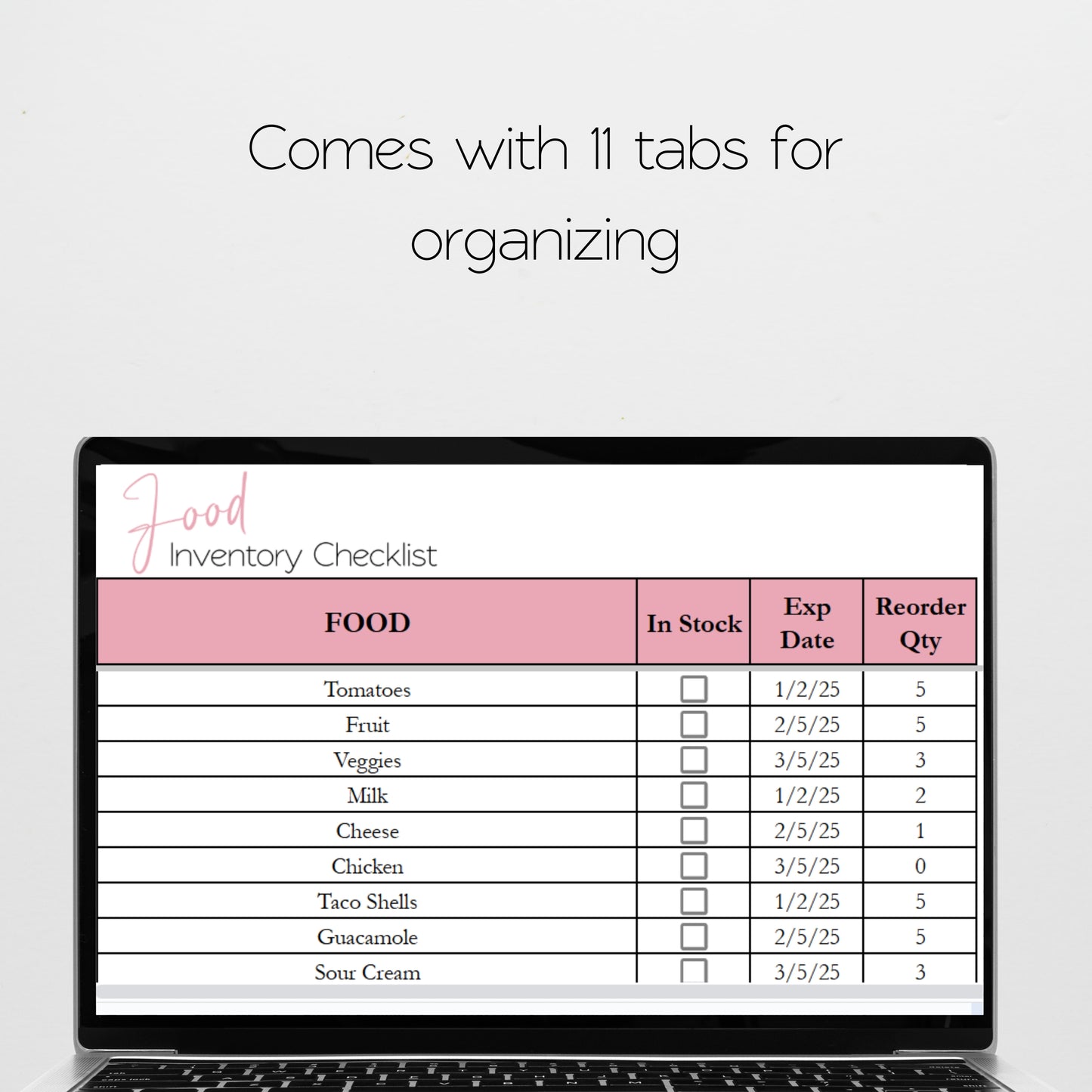 Restaurant Checklist Template Bundle Google Sheets