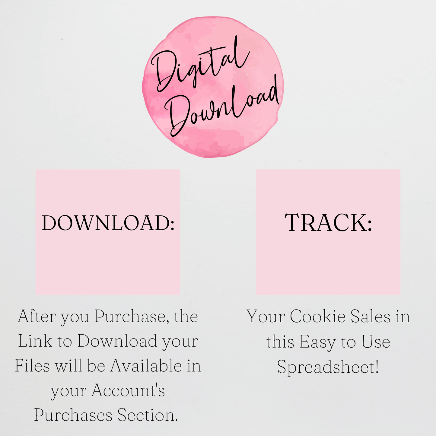 Cookie Sales Tracker Template Google Sheets and Excel Spreadsheet
