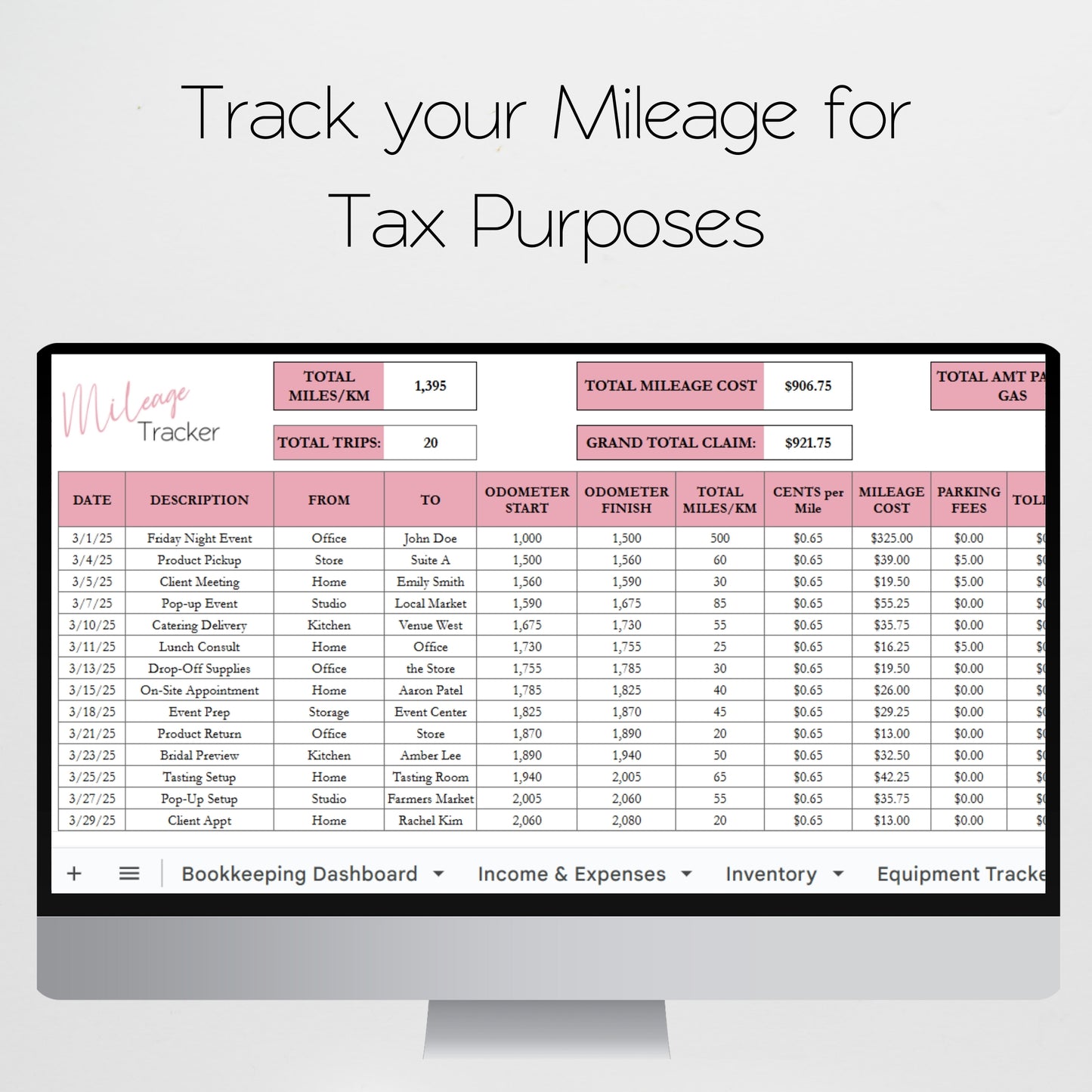 Catering Business Planner Template Bundle Google Sheet and Excel Spreadsheet