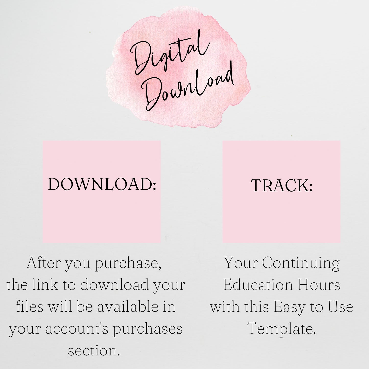 Continuing Education Tracker Template Excel Spreadsheet and Google Sheets