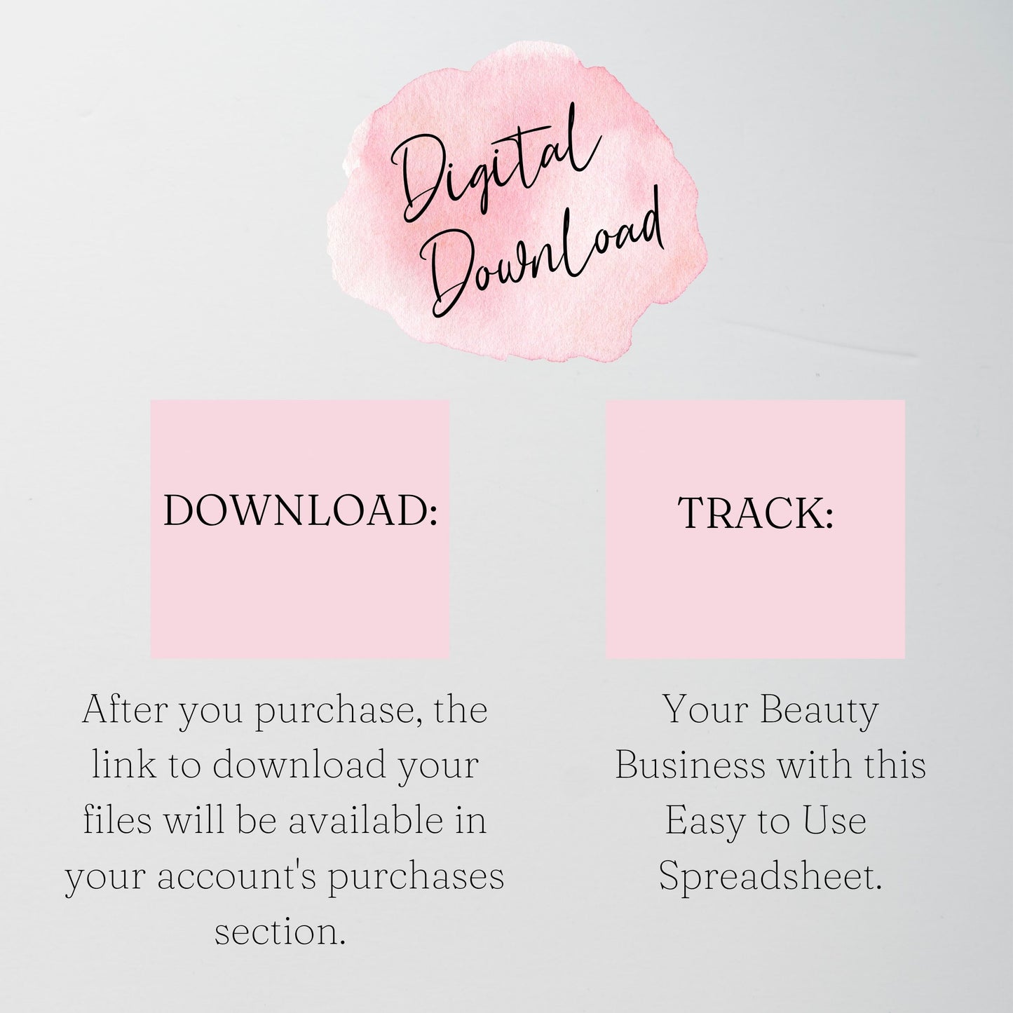 Beauty Business Planner Spreadsheet Google Sheets & Excel | Salon Management Template for Client Tracking, Appointments, Income & Expenses