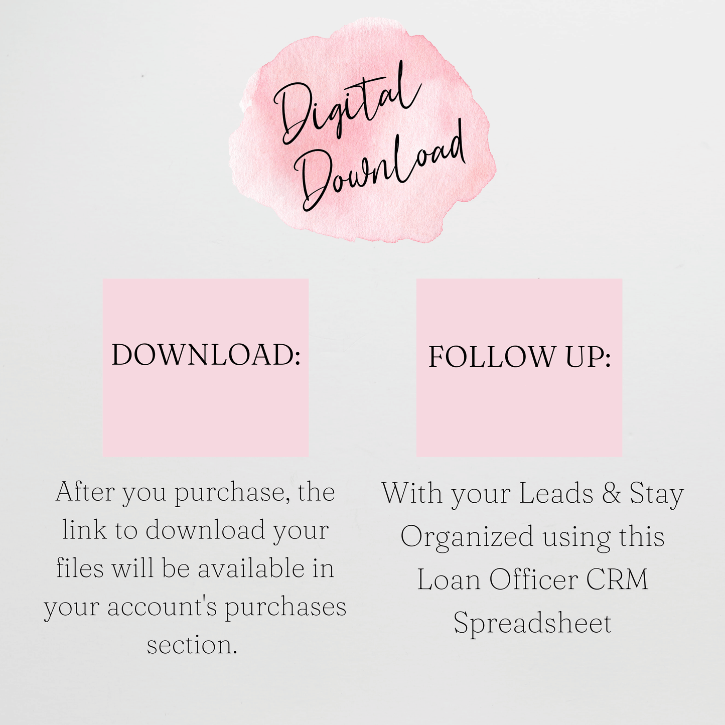 Loan Officer CRM Lead Tracker Template Google Sheets and Excel Spreadsheet