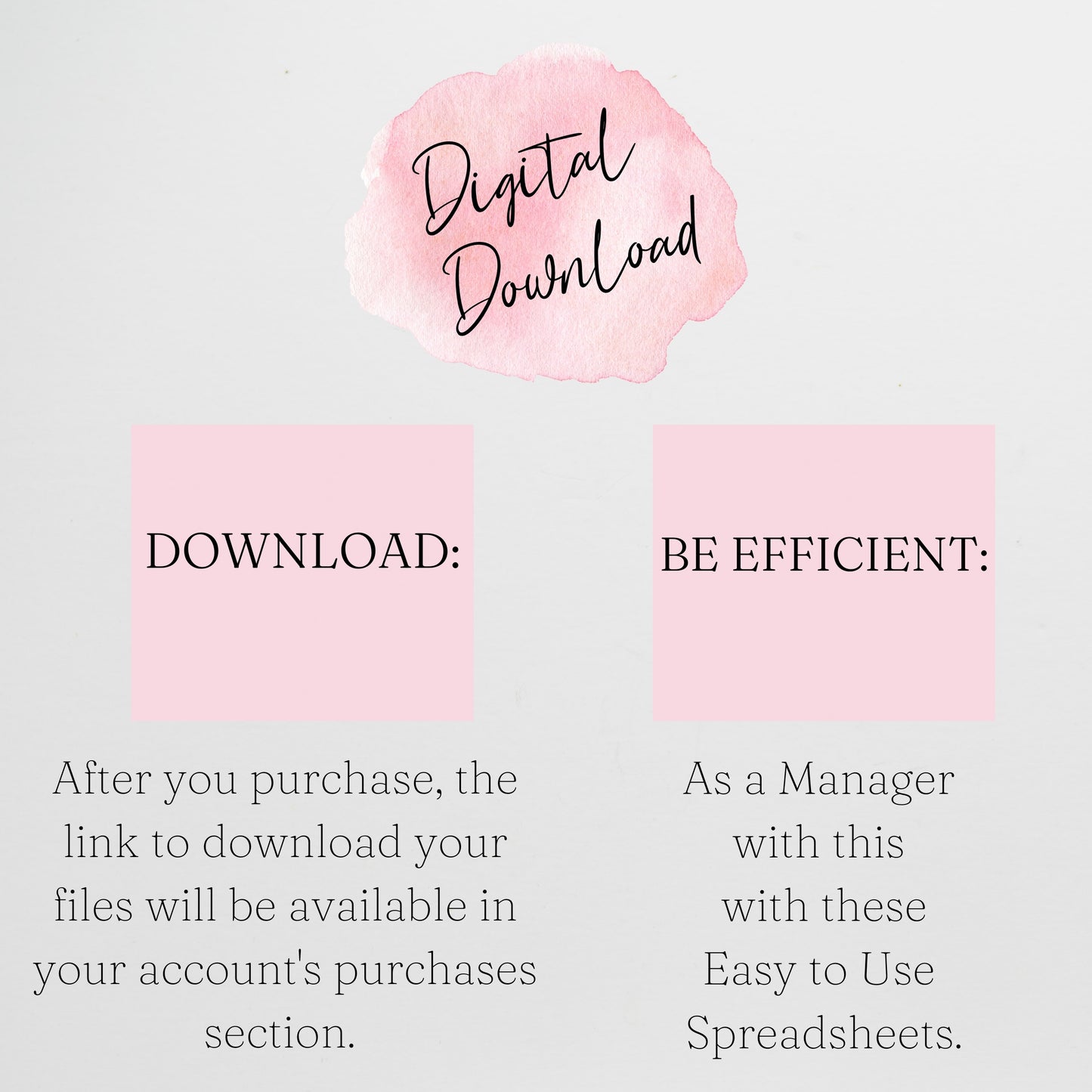 Employee Management Template Planner for Small Business Google Sheet and Excel Spreadsheet Bundle