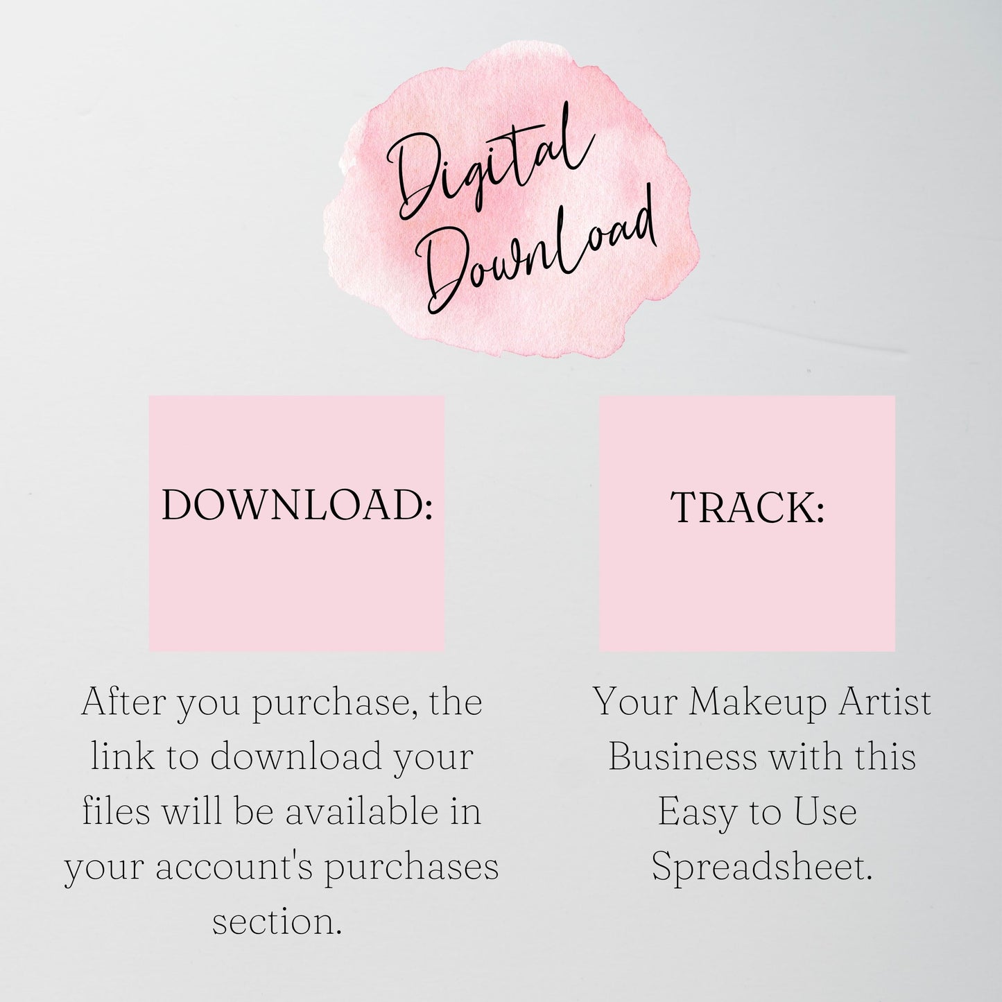 Makeup Artist Business Bundle Google Sheet and Excel Spreadsheet Template | Client Tracker, Appointment Planner, Income Tracker & Business Spreadsheet for Makeup Artists