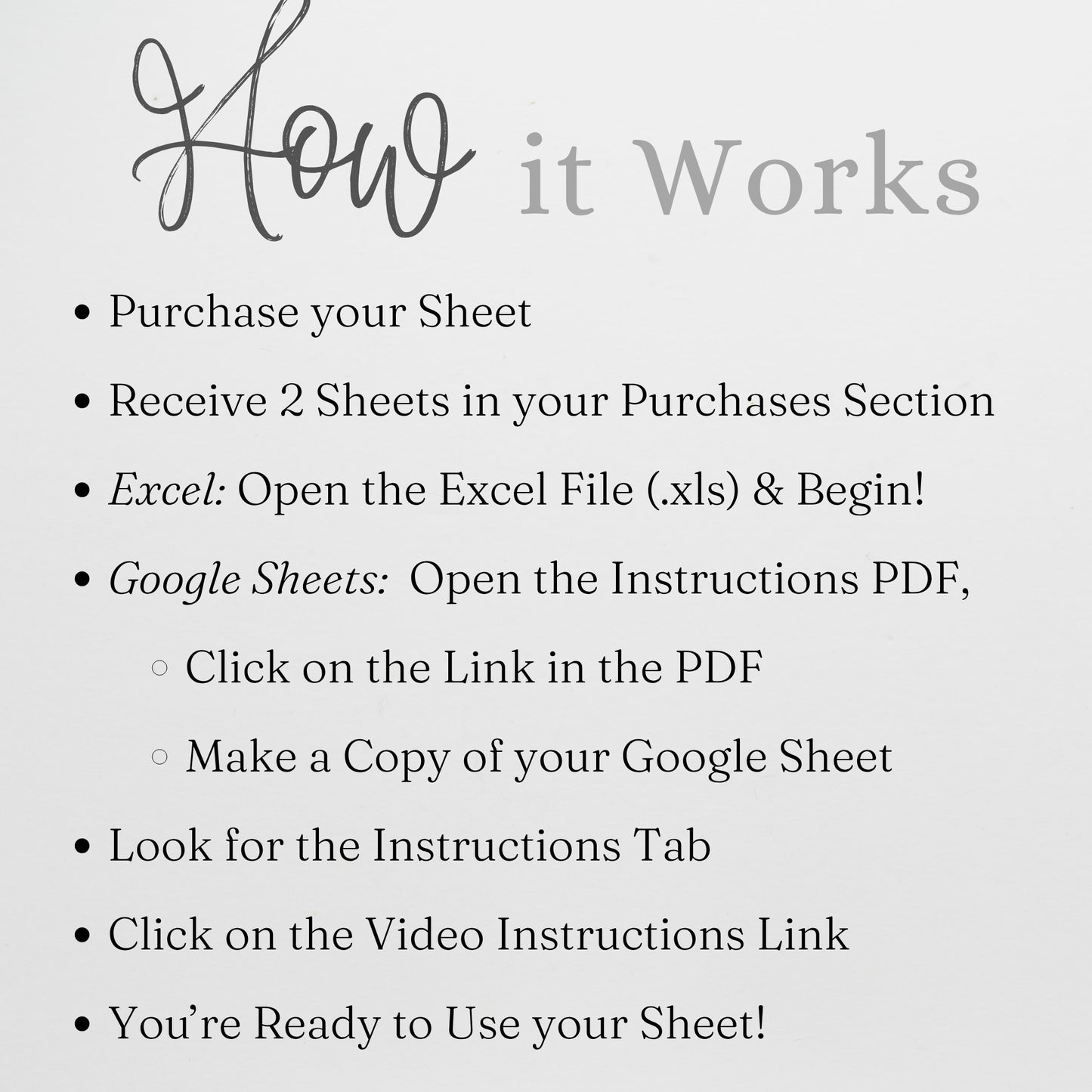 Church Tithing Template Excel Spreadsheet and Google Sheets