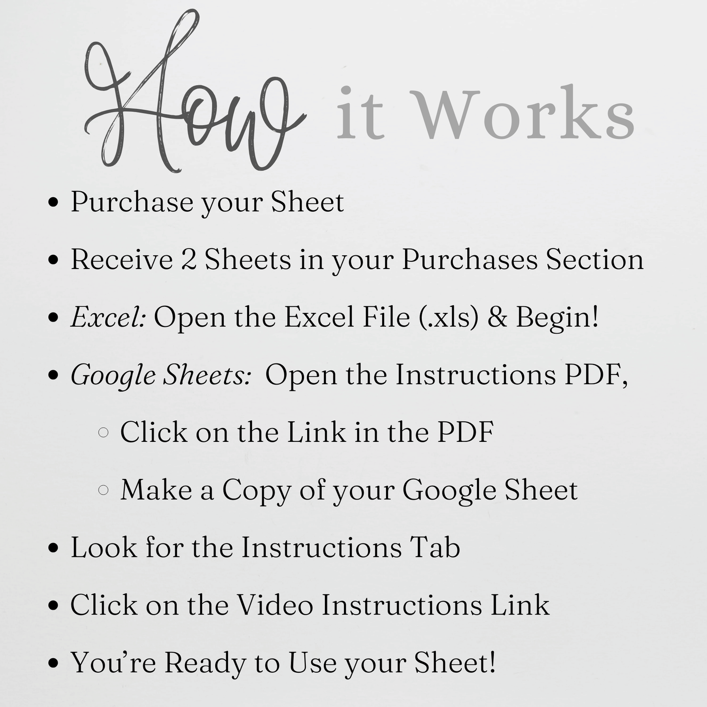 Airbnb Cleaning Checklist Template Google Sheets Excel Spreadsheet