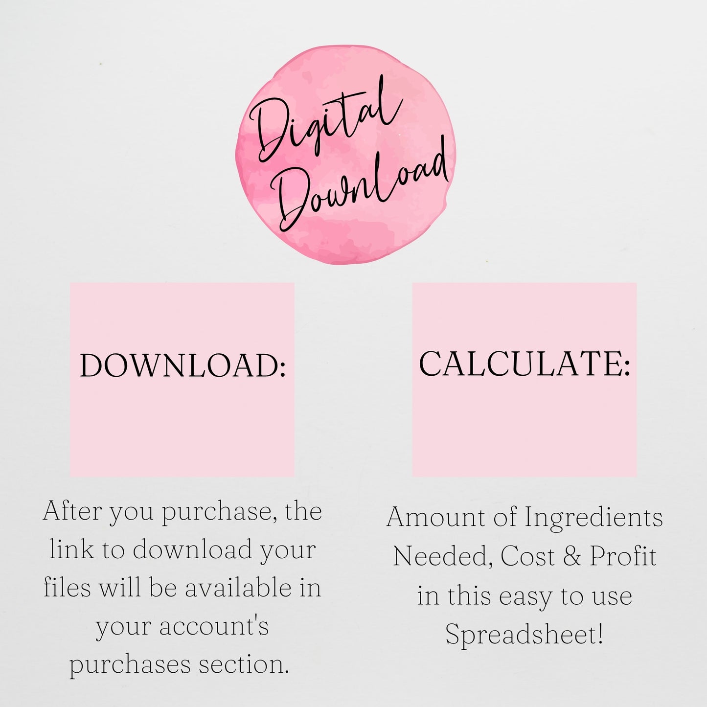 Bread Calculator Template Google Sheets and Excel Spreadsheet - Baking & Cost Calculator