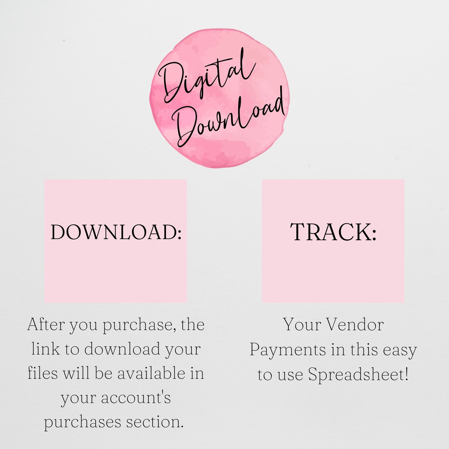 Vendor Payment Tracker Template for Google Sheets and Excel Spreadsheet