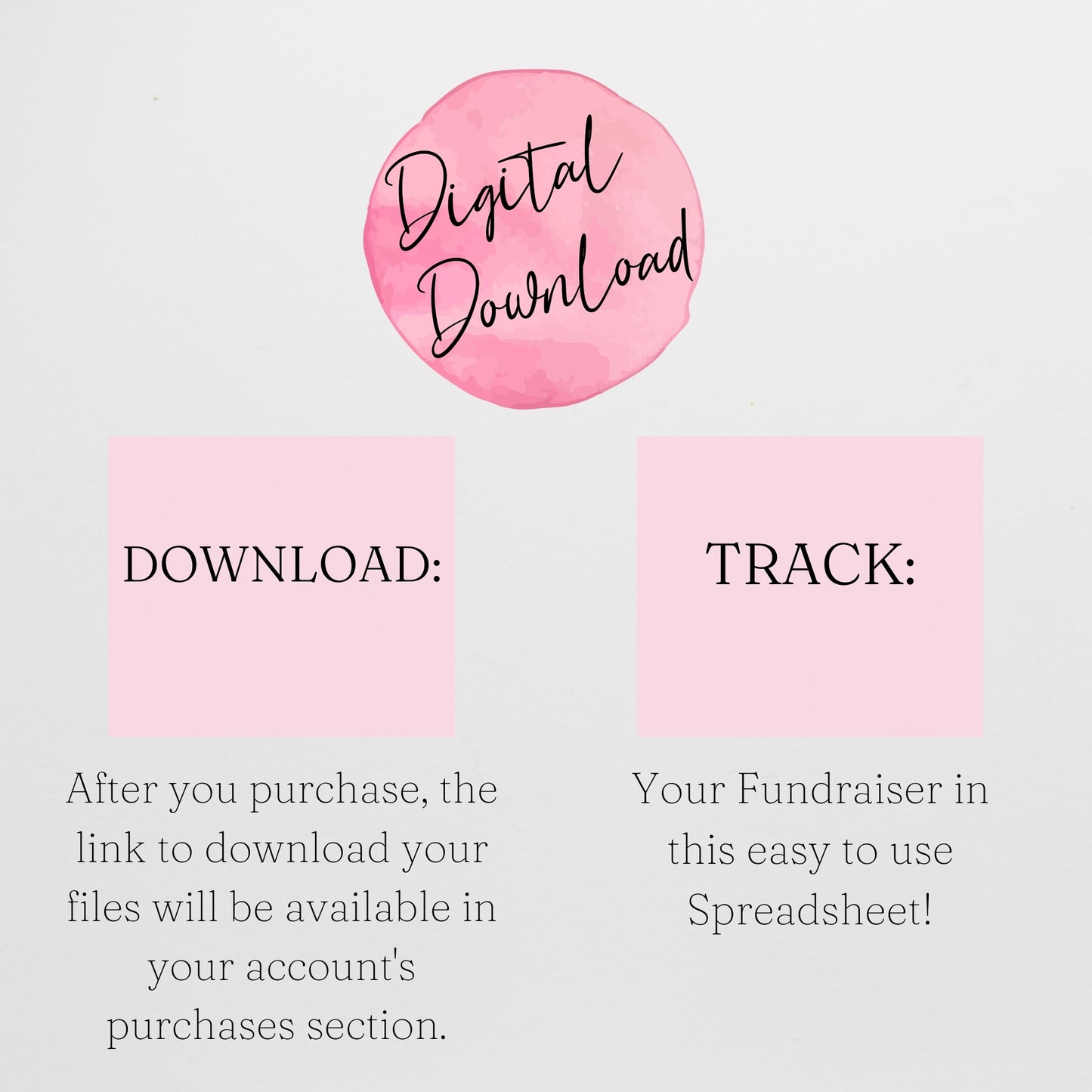 Fundraiser Tracker Template Google Sheets and Excel Spreadsheet