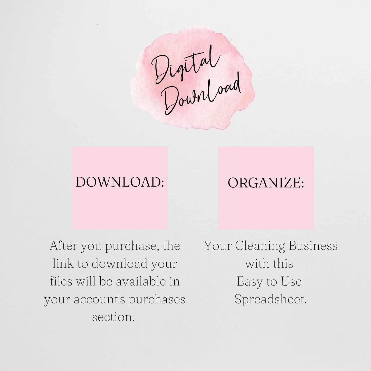 Cleaning Business Planner Template Bundle Google Sheet and Excel Spreadsheet