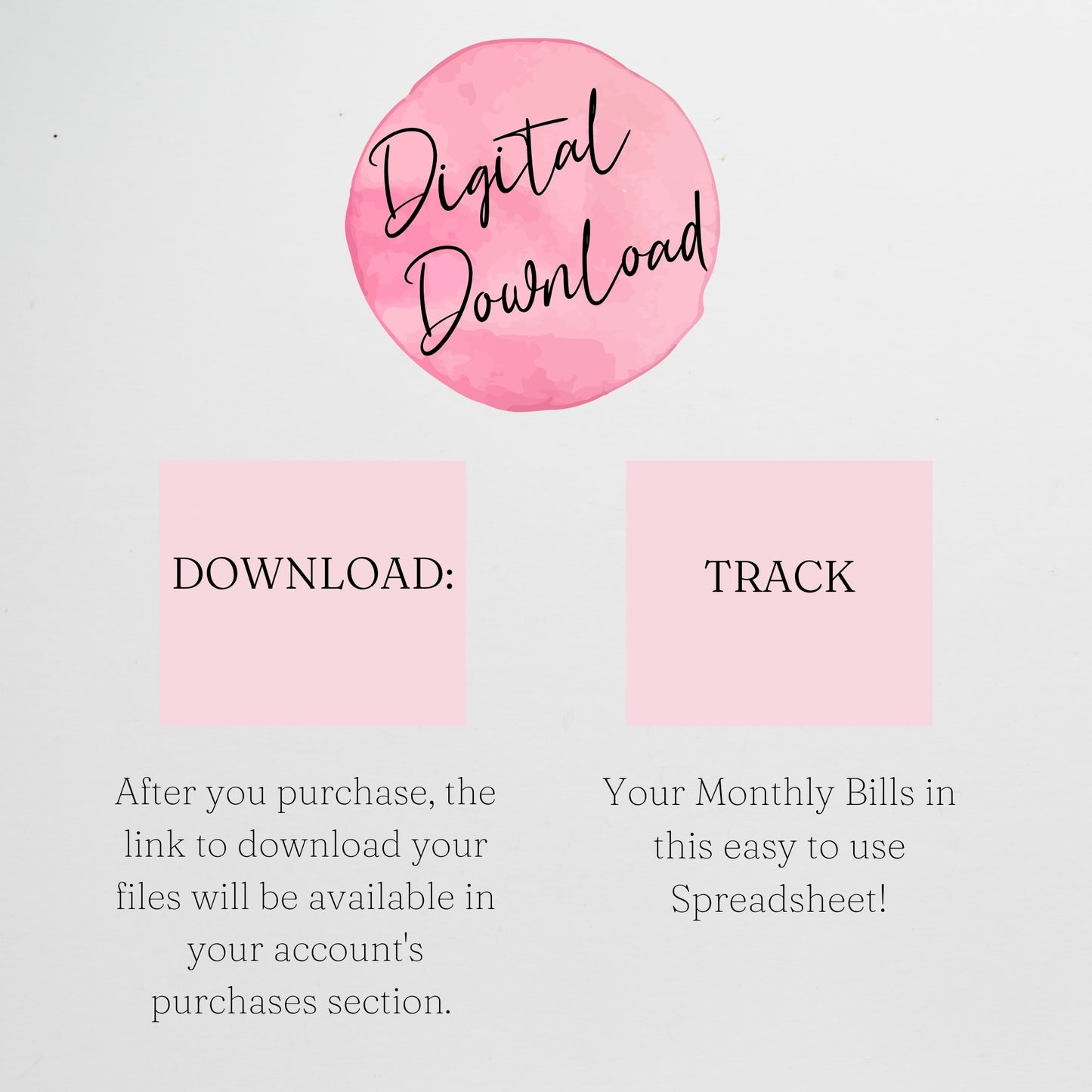 Monthly Bill Tracker Template Google Sheets and Excel Spreadsheet