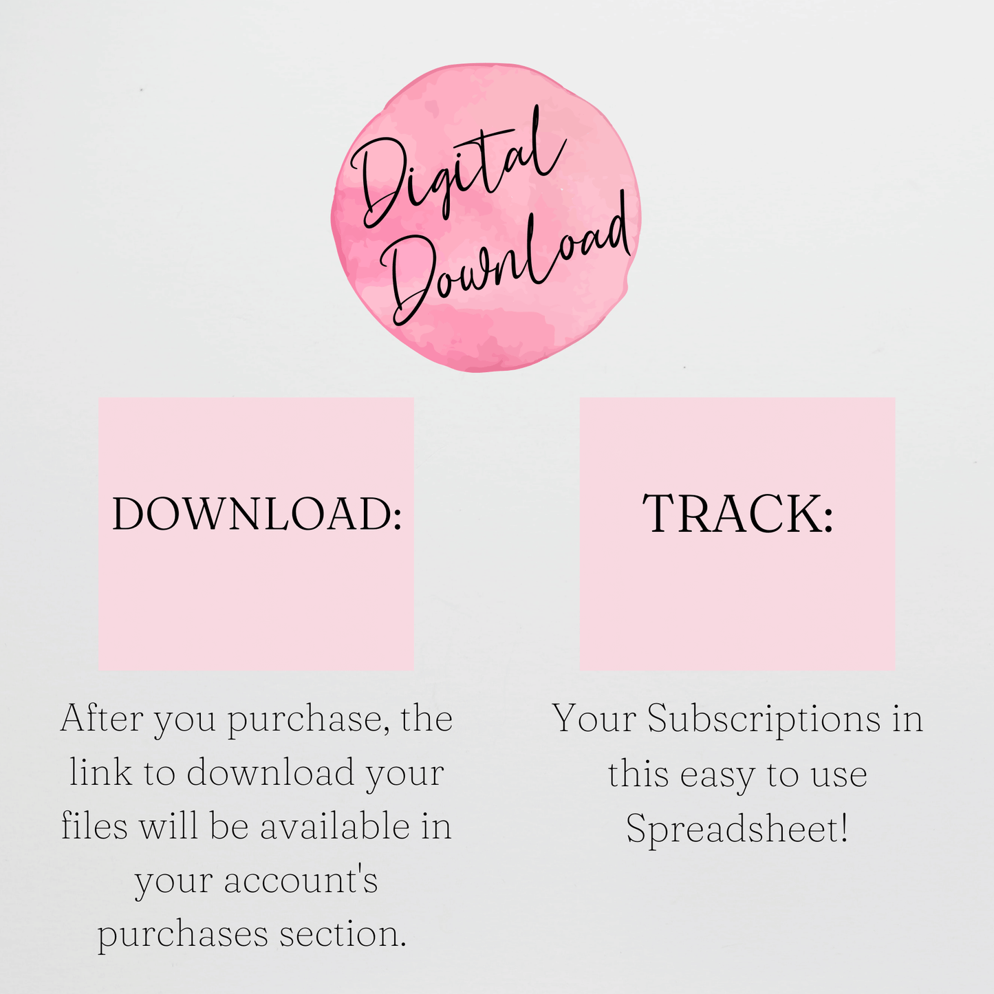 Subscription Tracker Template Google Sheets Excel Spreadsheet