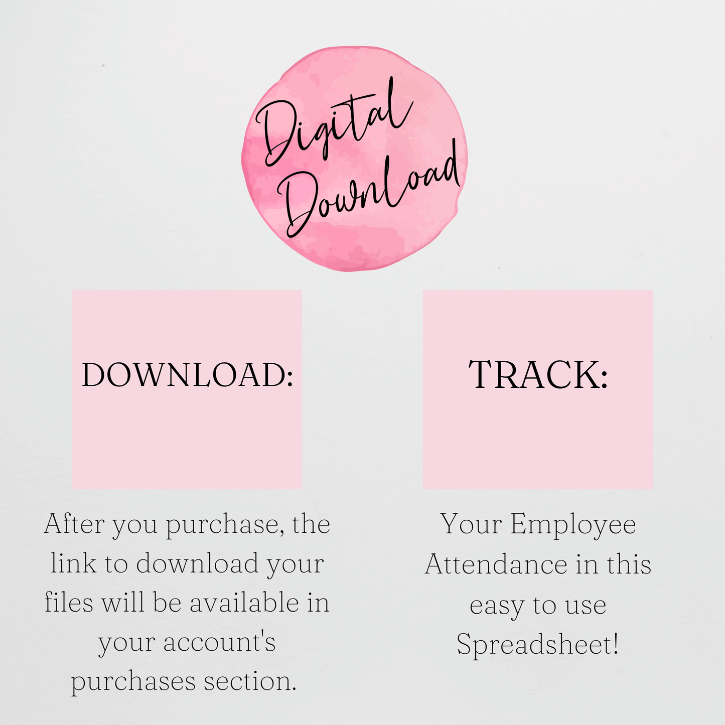 Employee Attendance Tracker Template Google Sheets and Excel Spreadsheet