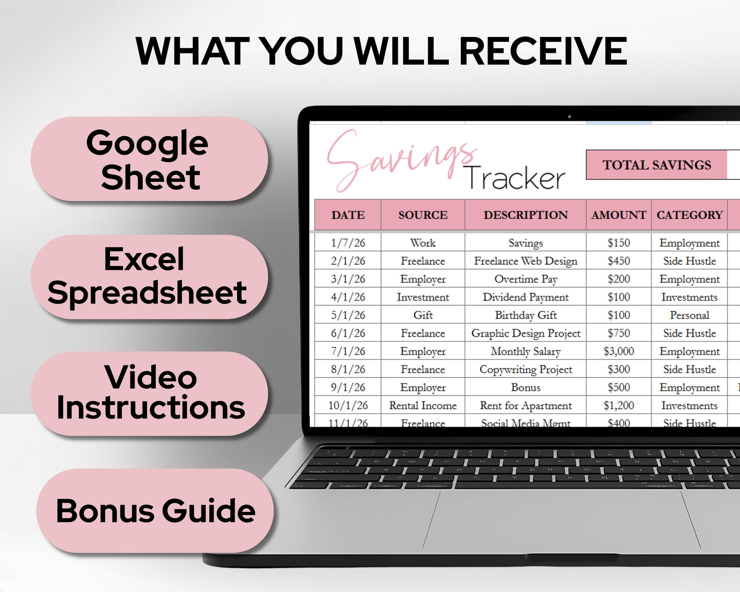 Inventory Tracker Spreadsheet | Inventory Management Template with Stock, Supplier & Purchase Order Tracking for Small Business