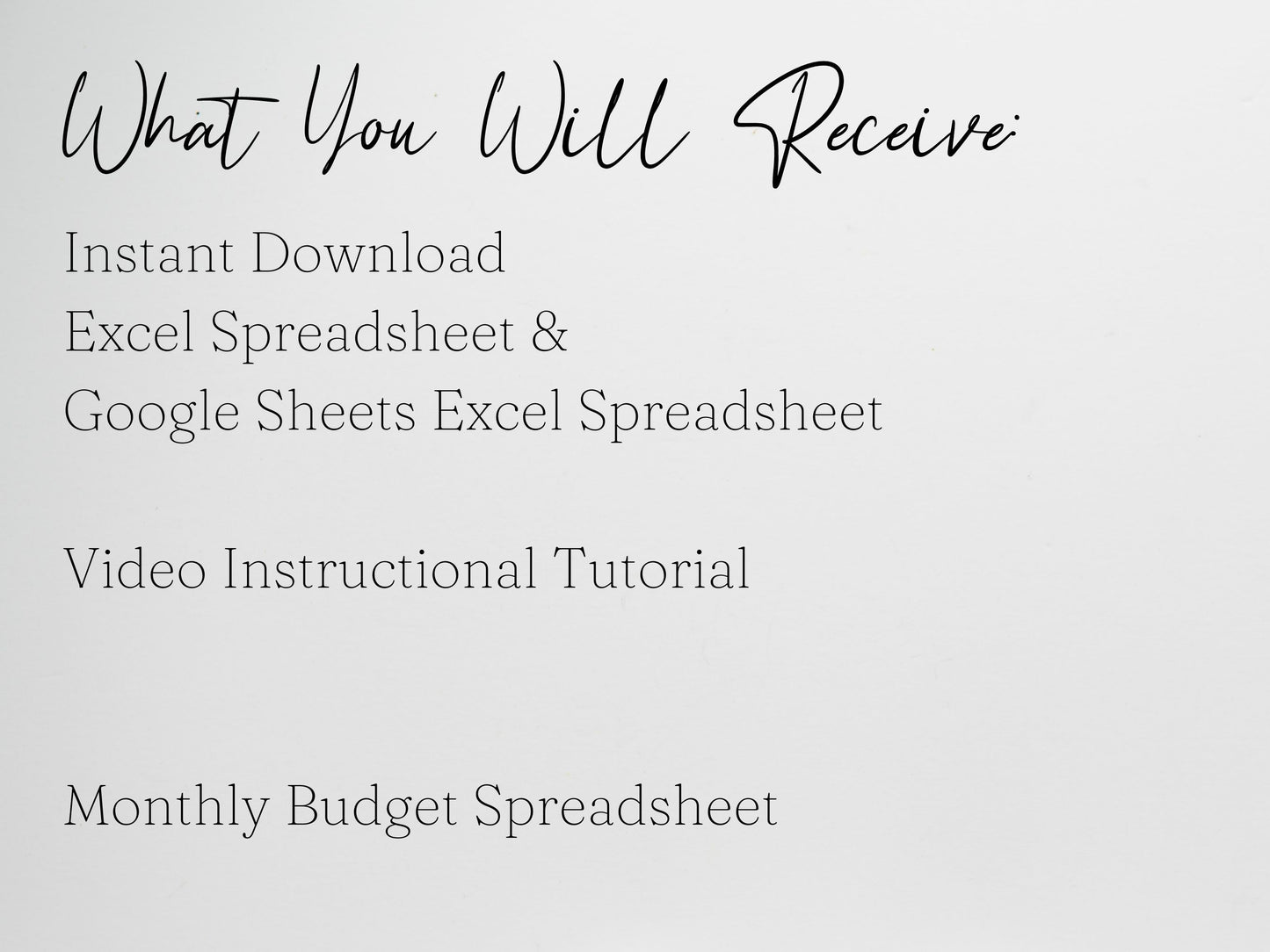 Monthly Budget Template Google Sheets Excel Spreadsheet