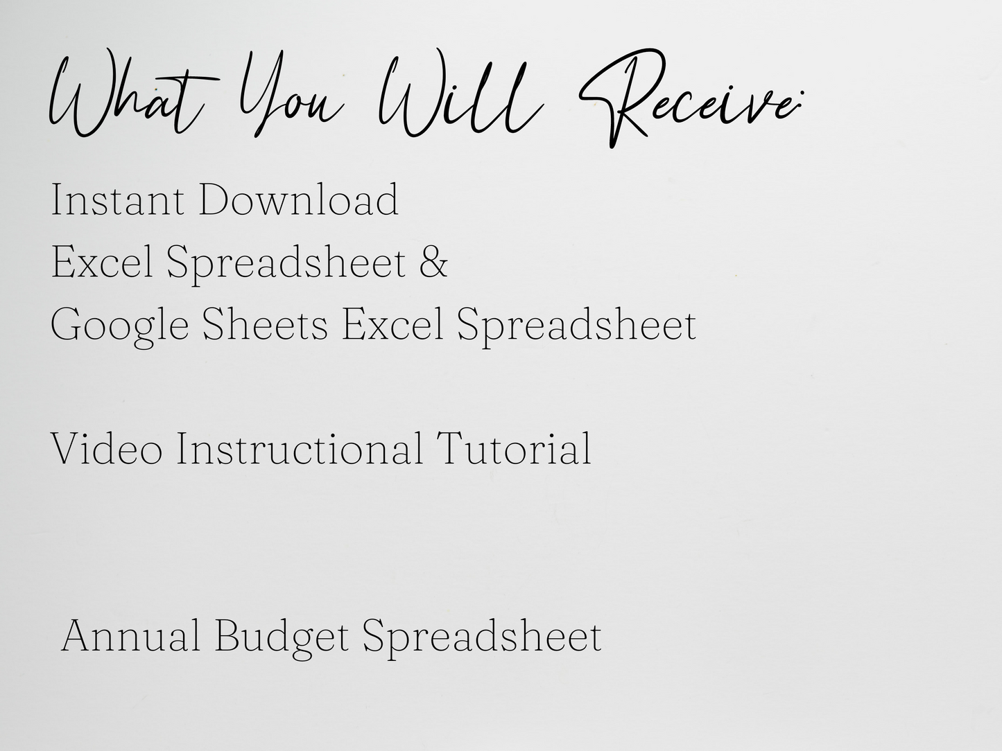 Annual Budget Template Google Sheets Excel Spreadsheet