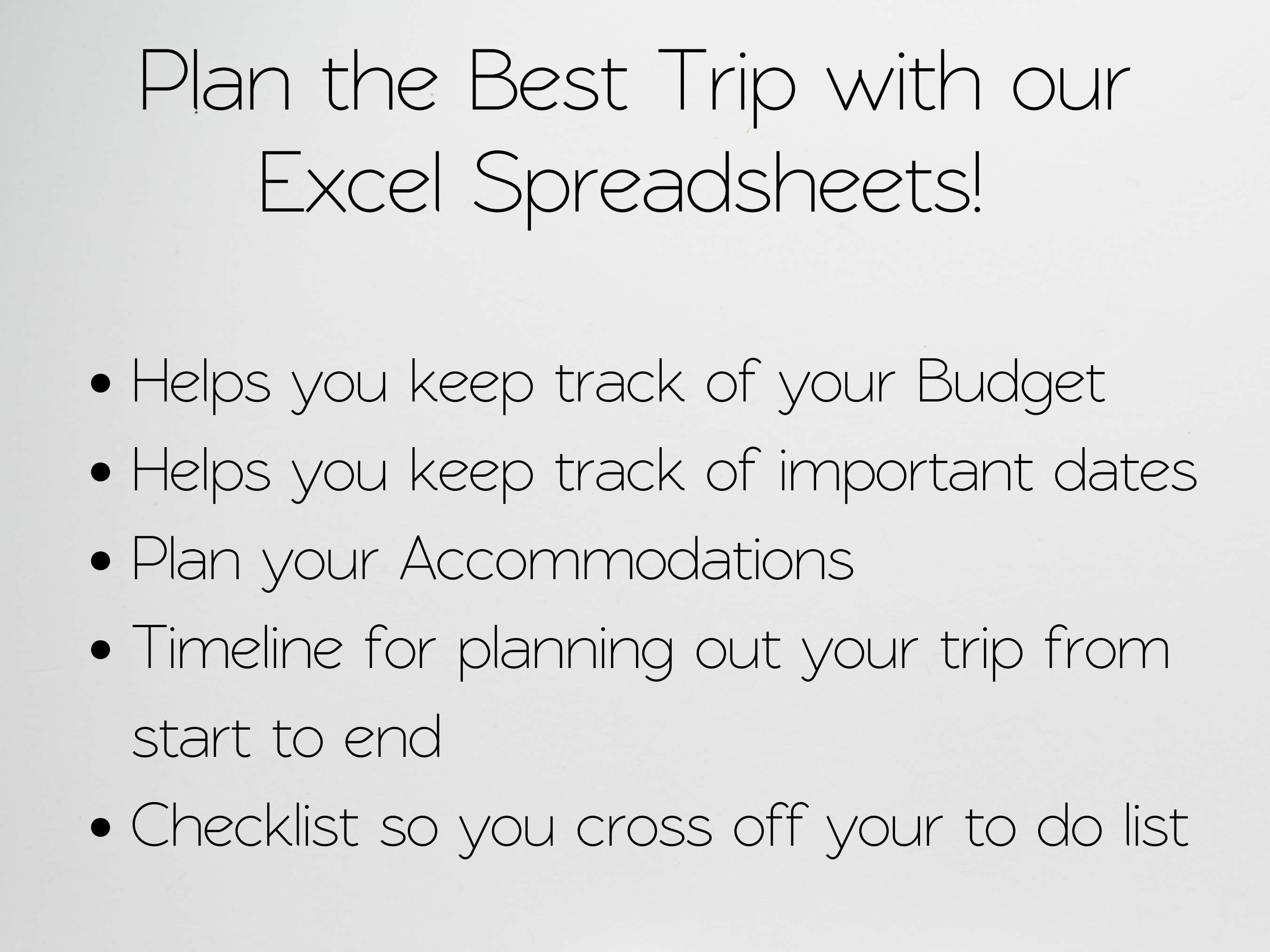Travel Planner Template Google Sheets Excel Spreadsheet Savvy and