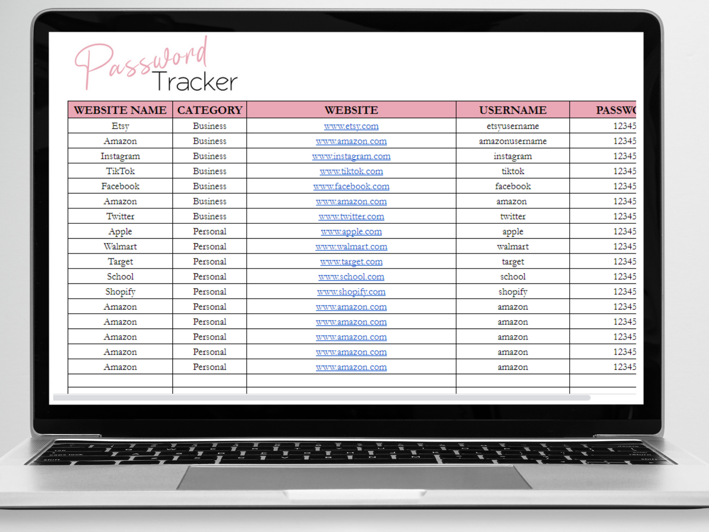 Small Business Bundle Template Google Sheets Excel Spreadsheet