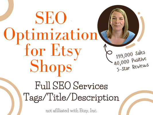SEO Optimization for Etsy Listings - Etsy SEO Optimization